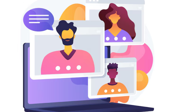 Illustration of team collaboration